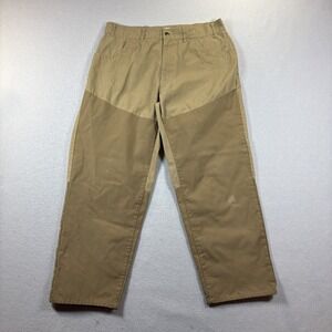 Gander Mountain Brush Pants Brown Mens‎ 36×30 Hunting Duck Cordura